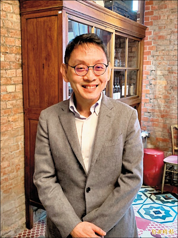 瀚宇博德董事長焦佑衡。（記者卓怡君攝）