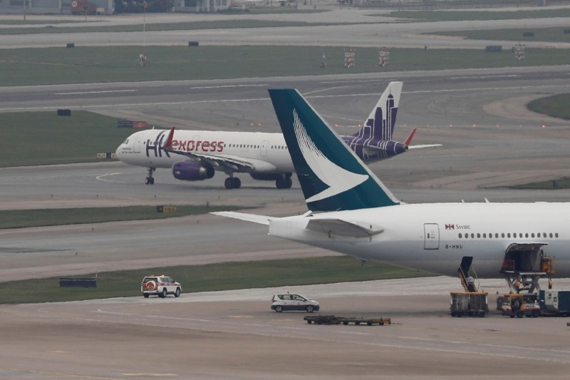 香港快運航空已成為國泰航空的子公司。（路透）