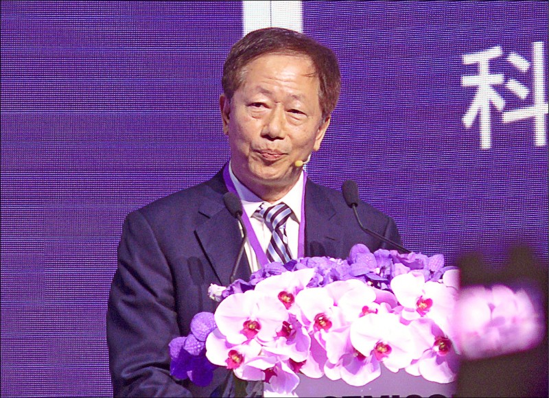 台積電董事長劉德音18日出席國際半導體展科技智庫領袖高峰會。（中央社）