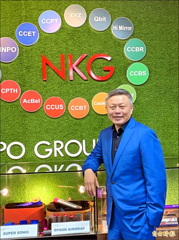 金寶總經理沈軾榮帶領金寶轉型，逐漸進入收割期，明年營收有望較今年大增50%。（記者卓怡君攝）