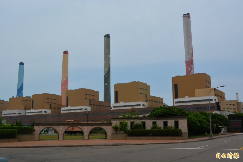 台中火力發電廠。(資料照)
