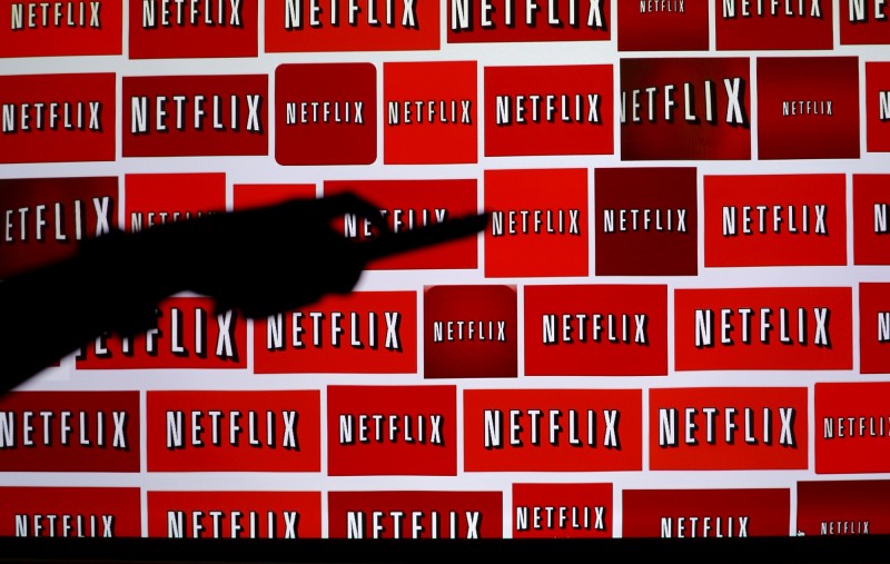 影音串流平台Netflix股價在2010年代累計共上漲了4080%,拿下美股漲幅冠軍。(資料照,路透)