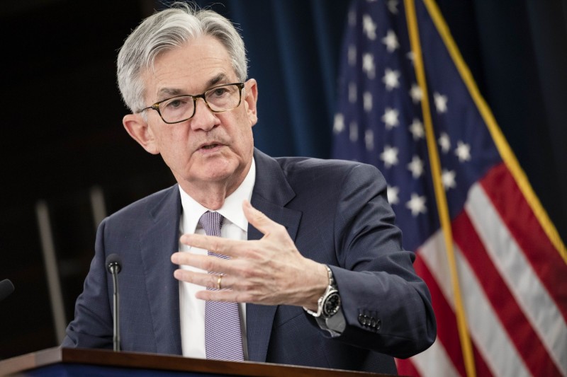 聯準會主席鮑爾(Jerome Powell)。(法新社)