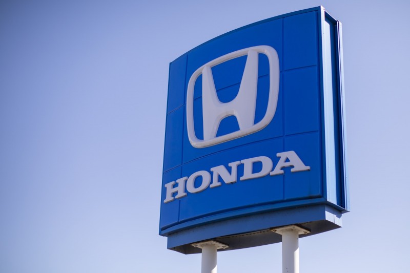 日本汽車大廠本田（Honda）與中國東風汽車合資的武漢廠計畫在本（2）月14日復工。圖為本田商標示意圖。（歐新社）