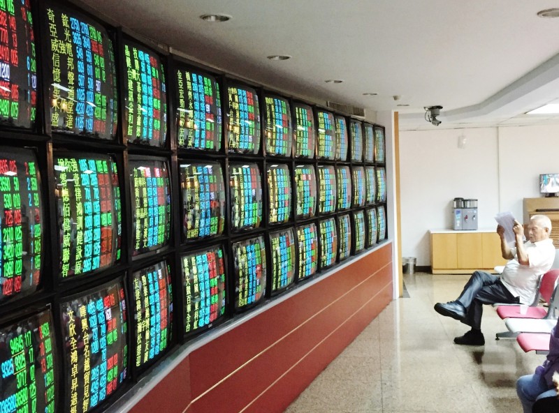 電子股重挫，台股跌151點失守11600點（資料照）