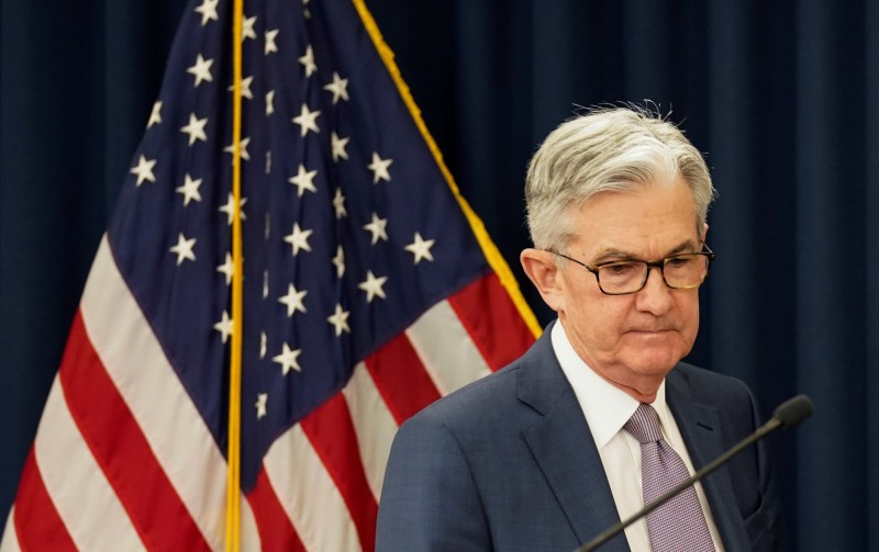 美國聯準會主席鮑爾 (Jerome Powell) 。(路透)