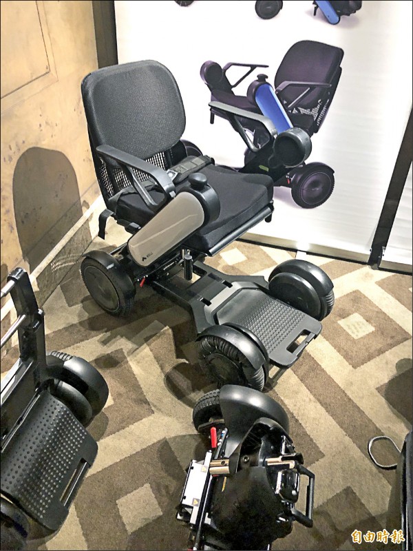 州巧董事長李樹裔表示，州巧有部分Yamaha血統，電動輪椅已拿到日廠獨家訂單。（記者陳炳宏攝）