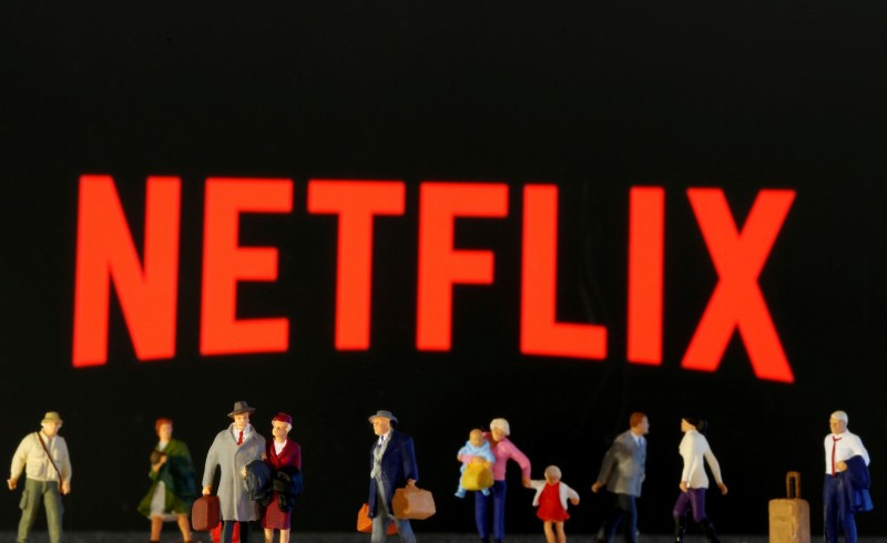 Netflix週二公佈2020年第1季度財報，全球付費訂戶大幅增長1577萬個。（路透）