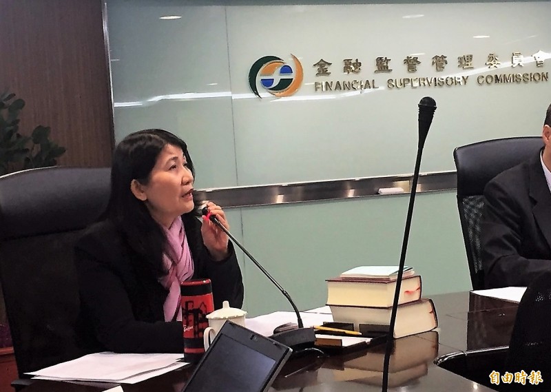 證期局副局長蔡麗玲指出，元大投信必須對外公告說明，元大原油正2ETF基金是如何進行投資策略調整及理由。（記者王孟倫攝）