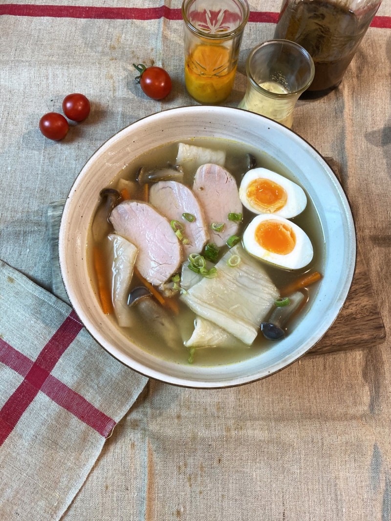 Beta Lab神子田一汁麵。（Beta Lab提供）