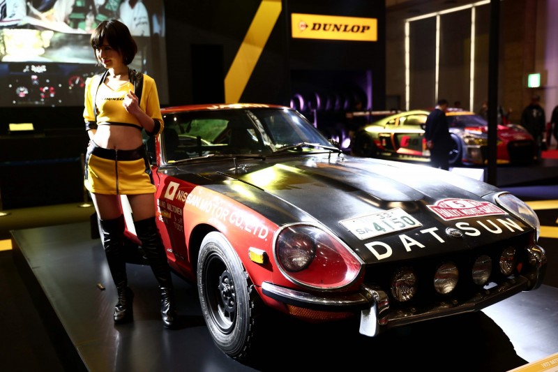Datsun的經典車款1972年240Z。(法新)