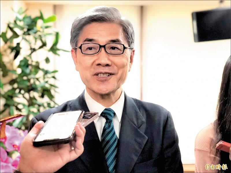 金管會主委黃天牧。（記者王孟倫攝）