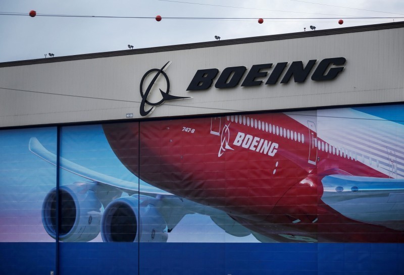 飛機製造業龍頭波音(Boeing)股價8日上漲12%至230.5美元,本月漲幅已高達58%。(路透)