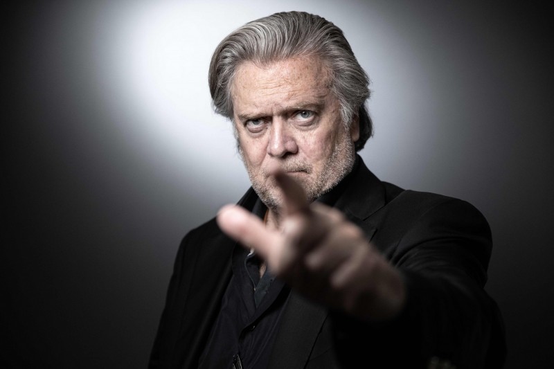前白宮首席策士班農（Steve Bannon）。（法新社）