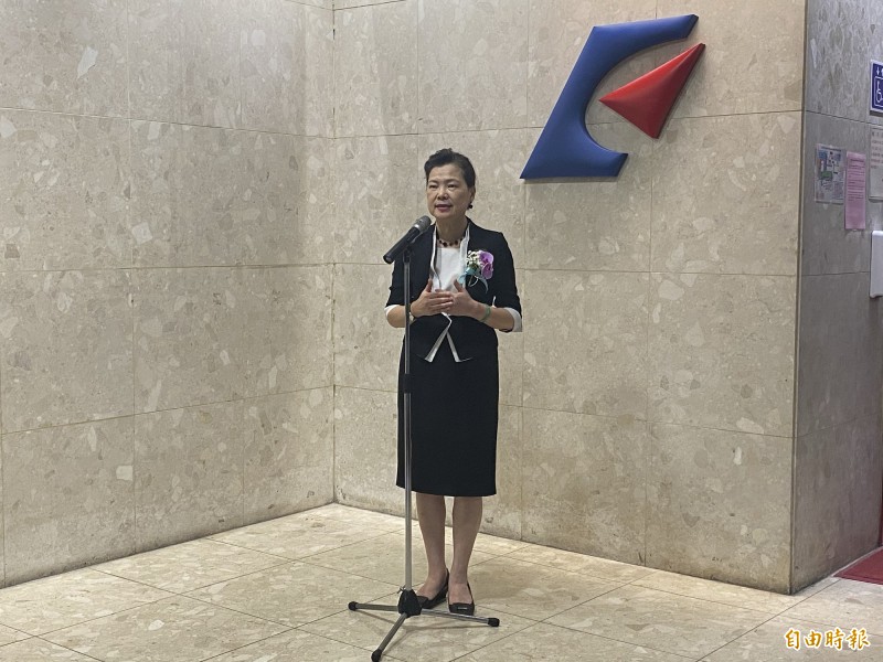 經濟部長王美花透露,早與台積電討論,確保數年內的水電供應無虞。(記者黃佩君攝)