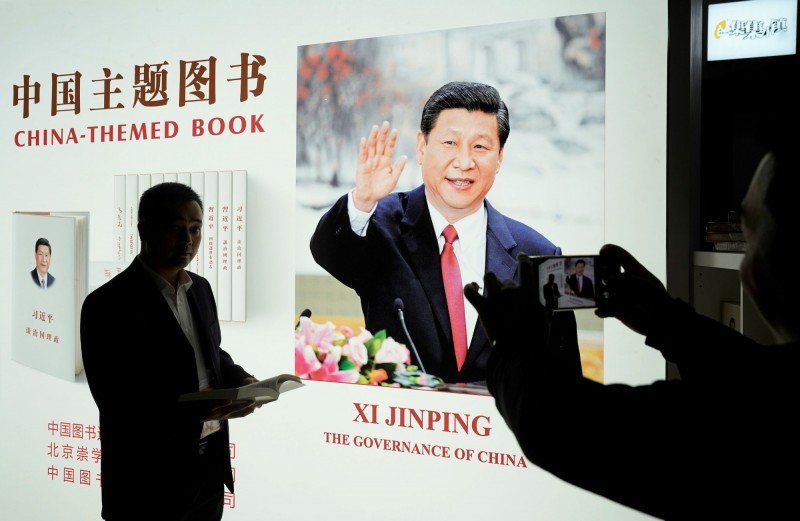 中國國家主席習近平於亞投行年會開幕致辭，未提新一輪援助計劃及一帶一路，被認為是擴張主義遇挫敗。（路透）