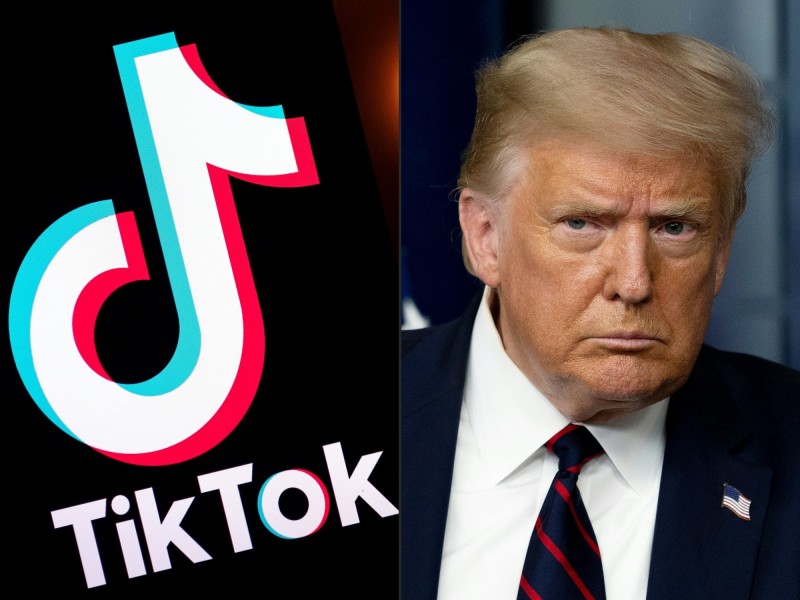 微軟原本有意收購TikTok，在川普表態不贊成由美商買下TikTok美國事業經營權後，據傳微軟已暫停洽談收購事宜。（法新社）