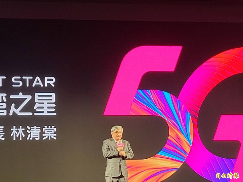 台灣之星董事長林清棠。（記者王憶紅攝）