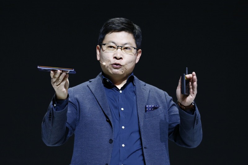 華為消費者業務執行長余承東週五承認，華為麒麟晶片自9月15日之後將無法製造，將成為「絕唱」。（彭博）