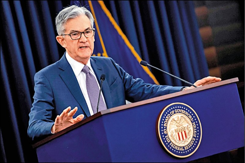 美國聯準會主席鮑爾。(法新社資料照)