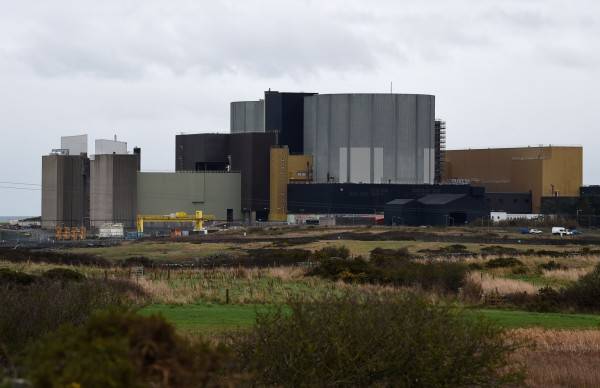 日立(Hitachi)宣佈正式退出英國威爾斯核電廠計畫。(法新社)