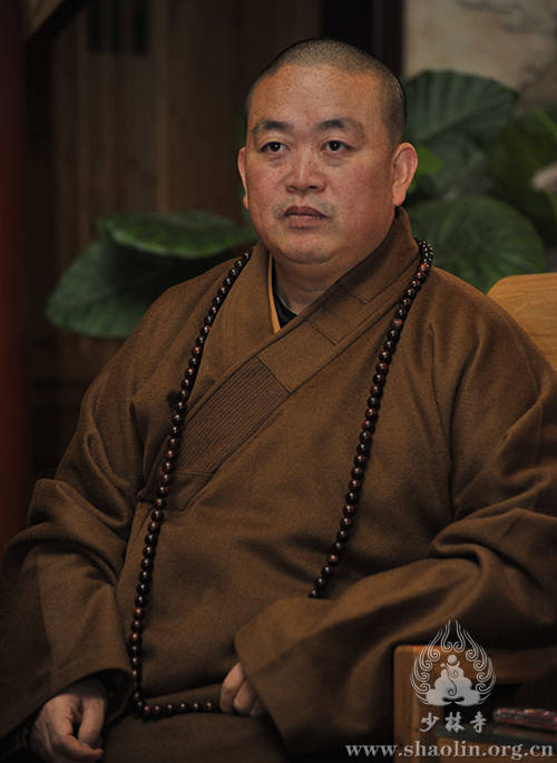 嵩山少林寺掌門人釋永信。（圖擷取自少林寺官網）