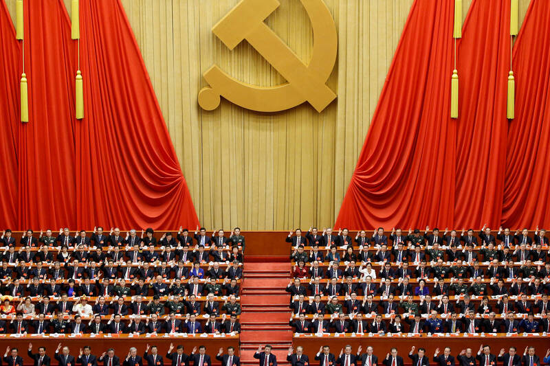 胡錫進表示,封殺中共黨員移民美國,代表更多人才將會留在中國國內。(路透)