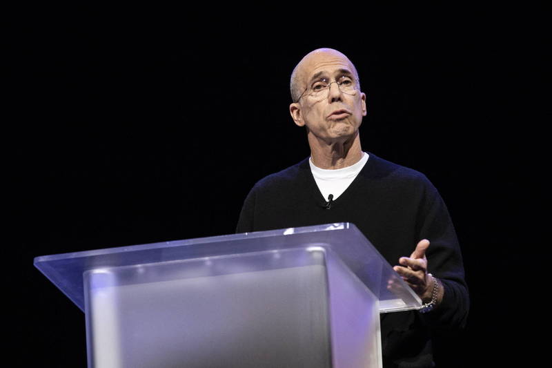 Quibi（Quick Bites）是由迪士尼影業前集團主席卡森伯格（見圖）所創辦，今年4月才在北美市場正式上線。（歐新社）