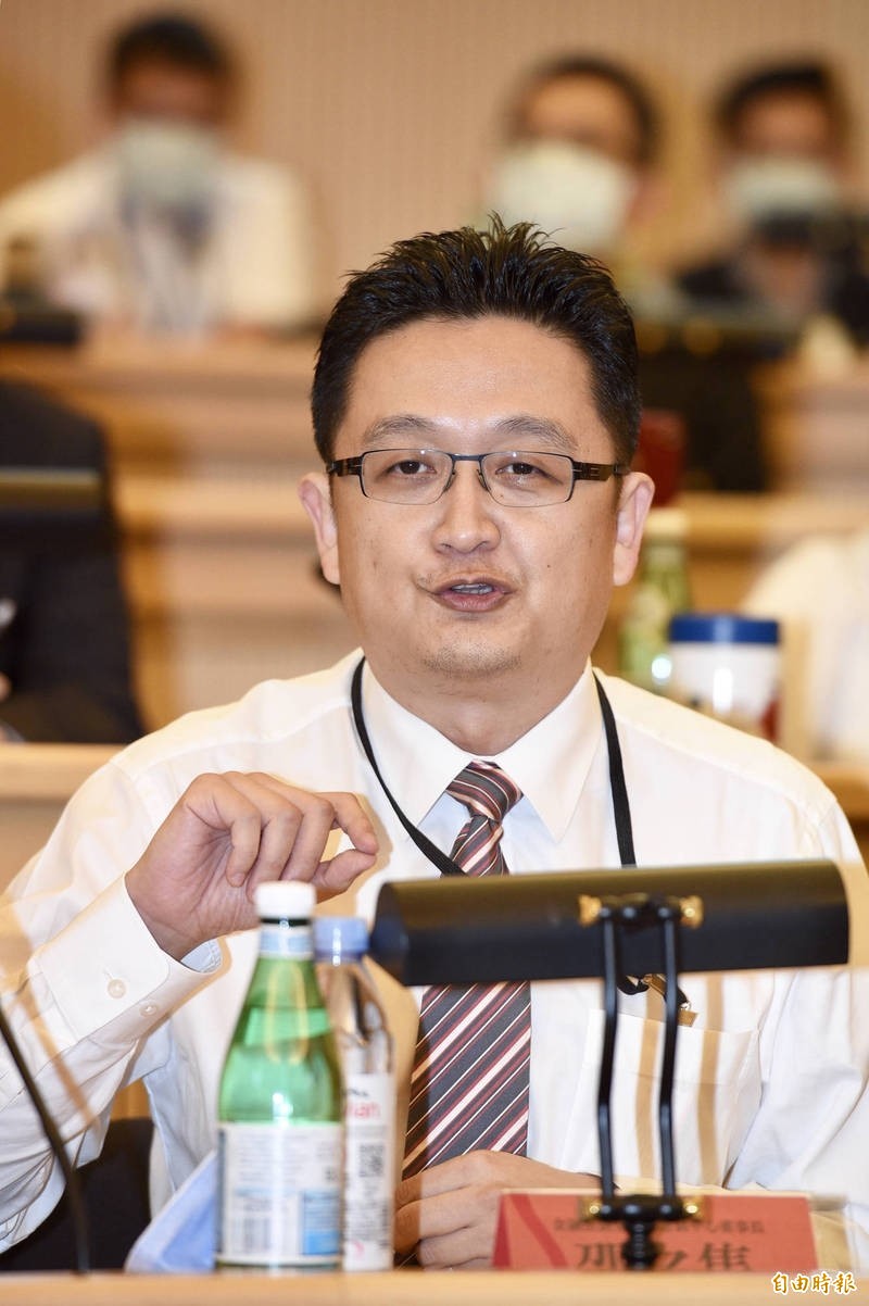 金融法制暨犯罪防制中心董事長邵之雋。(記者羅沛德攝)