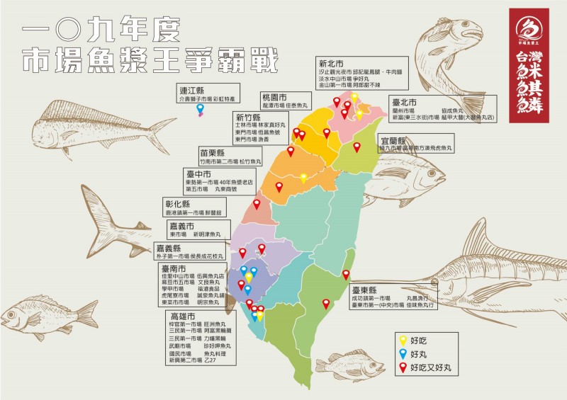 首屆市場 䱊鯕鳞 名單出爐失傳膨風丸 火龍果魚丸出線 自由財經