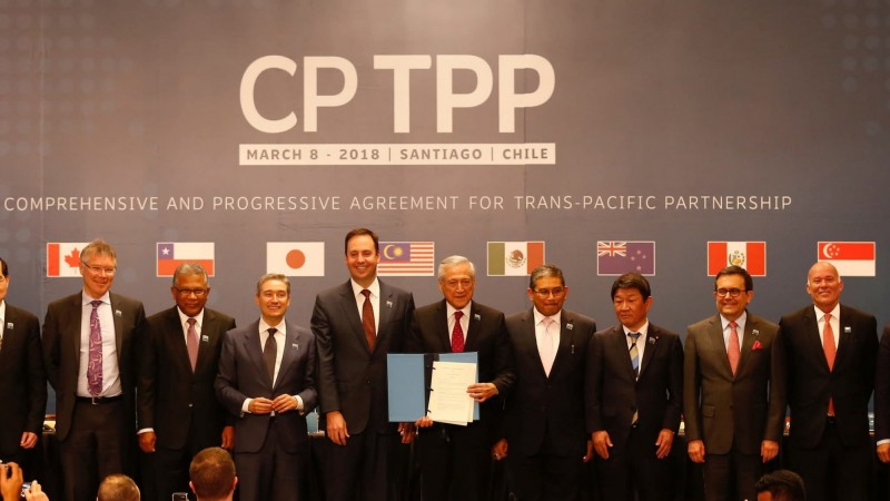 日本主導的「跨太平洋夥伴全面進步協定 」（CPTPP）已於2018年12月30日生效，中國領導人習近平日前表示，積極考慮加入該協定。但日本外相茂木敏充指出，「一切照規矩來，不會特別處理」。（路透）
