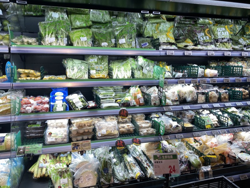 1月物價回跌0.16％ 蔬菜大漲近2成7 - 自由財經