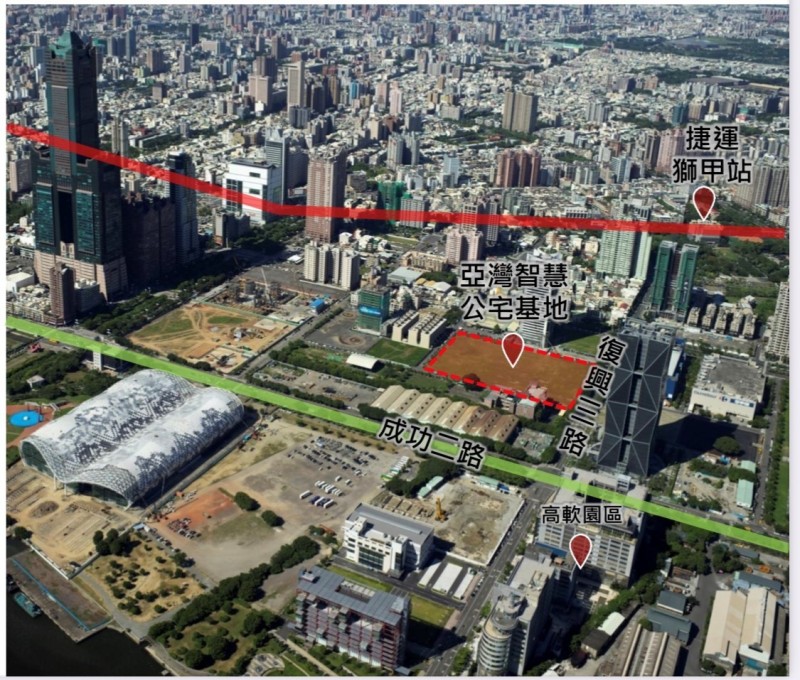 亞灣特貿三招商高雄場明上陣。（高市府提供）