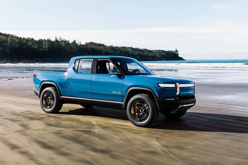Rivian 3款車型包括亞馬遜電動貨車、R1T貨卡及R1S休旅車都是首度交貨，如果市場反應良好，將替電動車市場開啟新的競爭局面。（圖由Rivian提供）