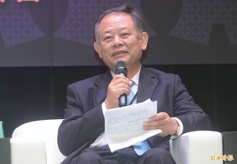 華南金董事長張雲鵬。（記者張嘉明攝） 