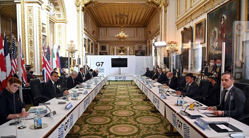 G7外長會議5日發表聲明，表明支持台灣有意義地參與世界衛生組織（WHO）論壇與世界衛生大會（WHA）。（路透）