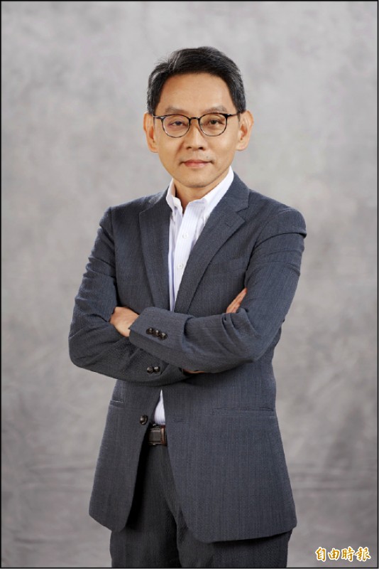 華新科董座焦佑衡。(記者張慧雯攝)