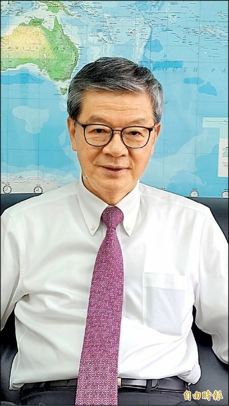 台航董事長劉文慶。(記者王憶紅攝)