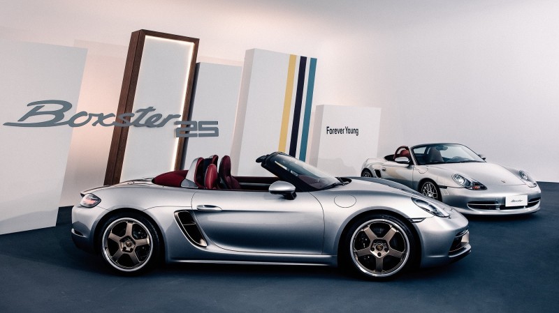 保時捷boxster 25週年限定車款登台配額不到10輛 自由財經 保時捷boxster 25週年限定車款登台配額不到10輛 自由財經