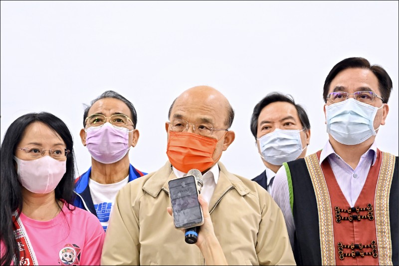 蘇揆表示，大家已習慣稱為5倍券，因此名稱不會改變。（行政院提供）