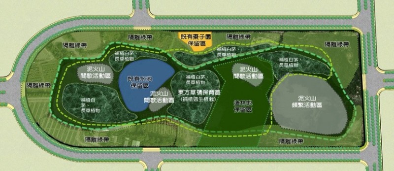 南科局承諾橋頭園區增加在地保育。（取自環評資料）