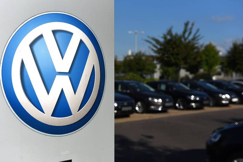 德國汽車大廠福斯(Volkswagen)。(示意圖,法新社)