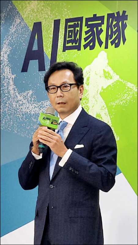 台灣大董事長蔡明忠。(記者王憶紅攝)