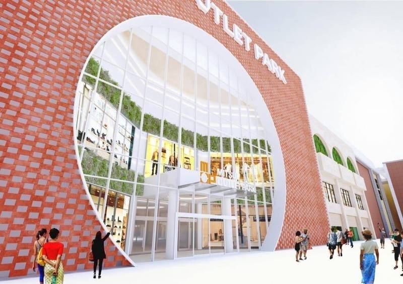 到不了日本的可以期待，日本三井OUTLET PARK台南店，預計明（2022）年第1季開幕營運。（圖／MITSUI OUTLET PARK）