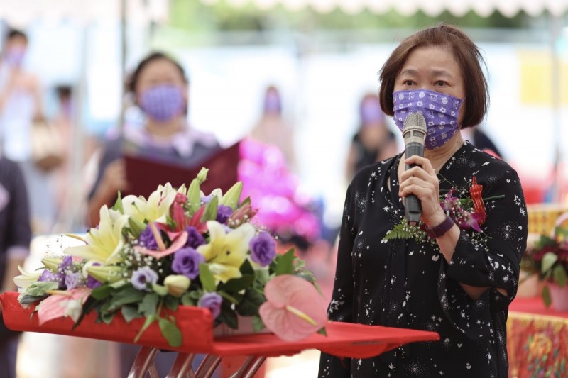曾繁城夫人陳韓。（資料照）