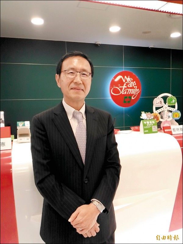 中信銀總座陳佳文(記者李靚慧攝)
