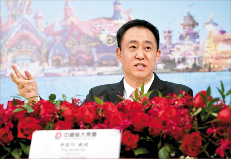 中國恆大集團創辦人許家印身家蒸發4700億最慘。(中央社資料照)