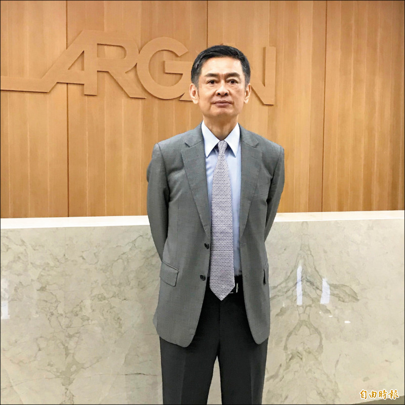 大立光執行長林恩平。（記者陳梅英攝）