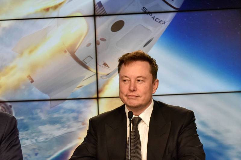 SpaceX執行長馬斯克。(路透)