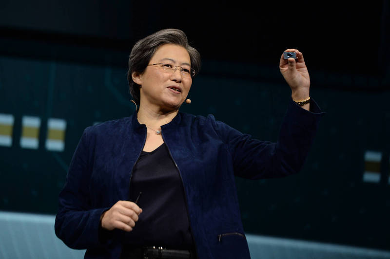 超微半導體(AMD)執行長蘇姿丰(Lisa Su)。(彭博)